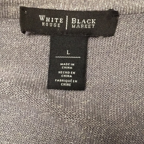 WHITE HOUSE BLACK MARKET Scoop neck Cardigan - Picture 10 of 11